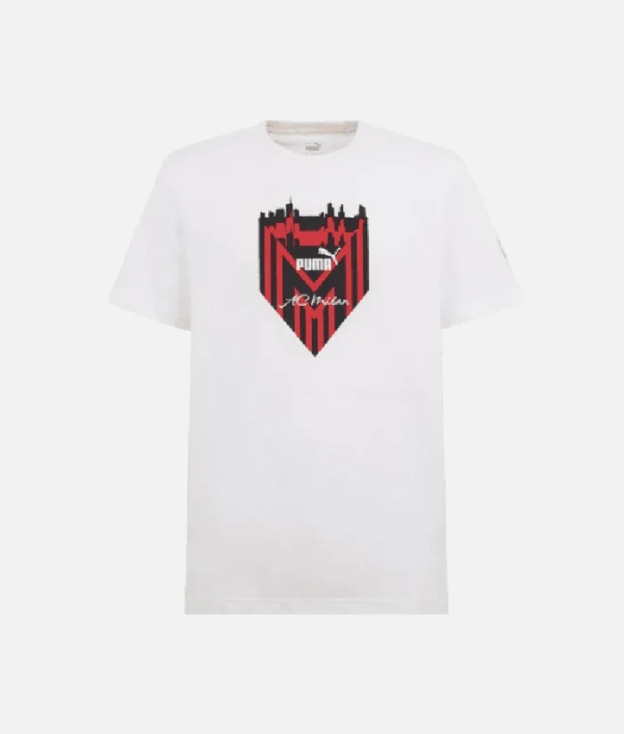 AC Mailand Football Icons T Shirt Weiß (2)
