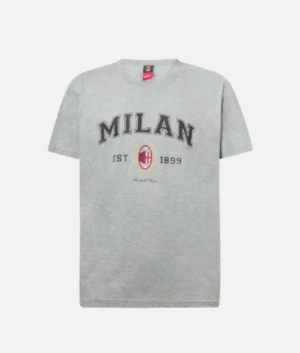 AC Milan College Collection T Shirt Grau (2)