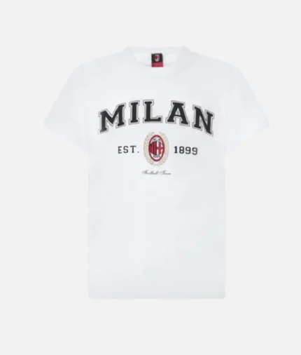 AC Milan College Collection T Shirt Weiß (2)