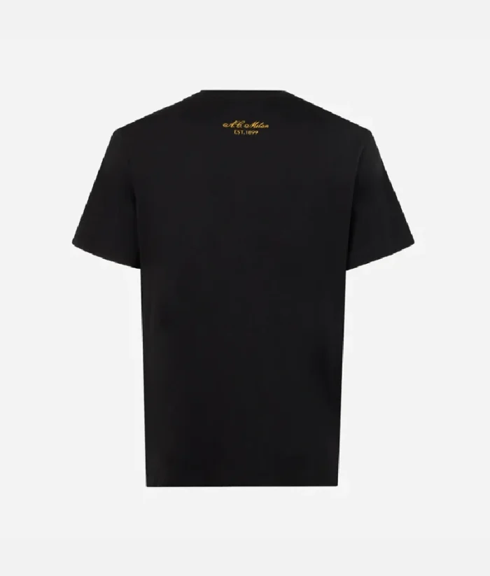 AC Milan Gold Essential Collection T Shirt Schwarz (1)
