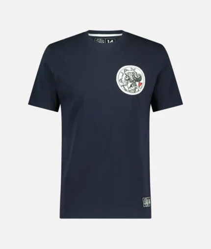 Ajax Amsterdam T Shirt Navy Cruijff 14 (2)