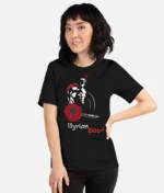Albanien Illyrian Blood Unisex T Shirt Schwarz (1)