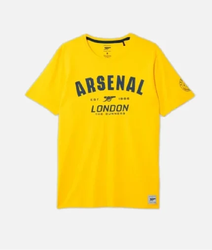 Arsenal Since 1886 Gelb Gunners T Shirt (2)