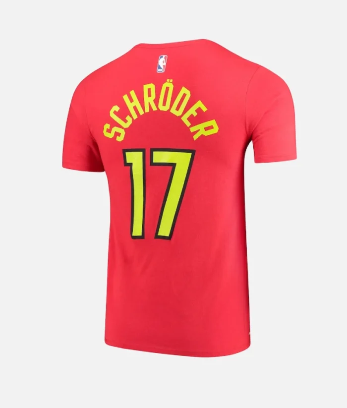 Atlanta Hawks Dennis Schroder T Shirt Rot (1)