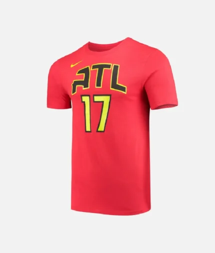 Atlanta Hawks Dennis Schroder T Shirt Rot (2)