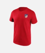Atletico Madrid Wappen T Shirt Rot (2)
