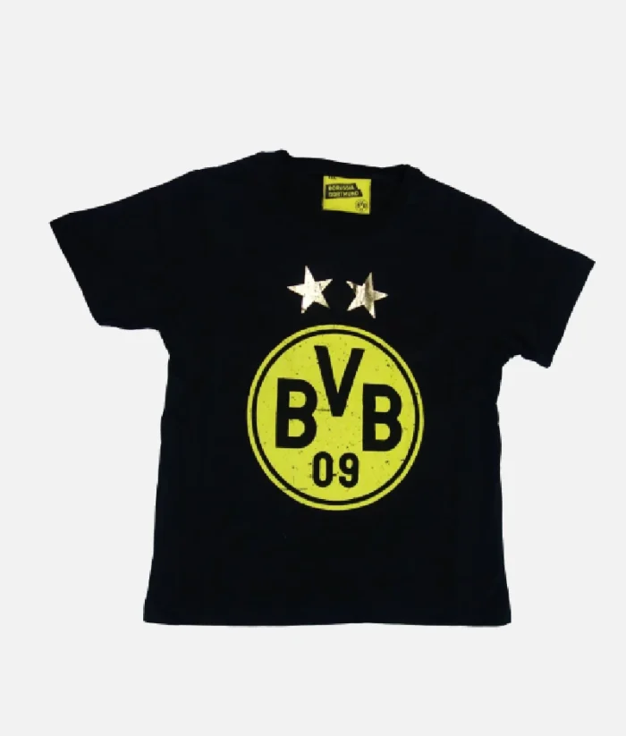 BVB Logo T Shirt Schwarz (2)