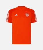 Bayern Teamline Trainings T Shirt Rot (2)