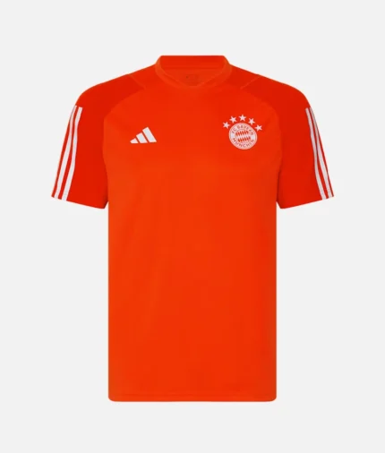 Bayern Teamline Trainings T Shirt Rot (2)