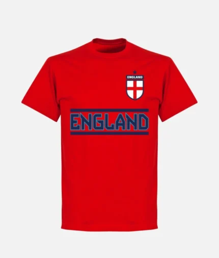 Bellingham England Team 10 T Shirt Rot (1)