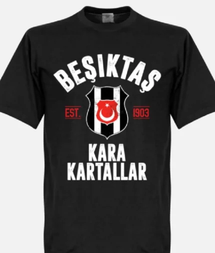 Besiktas Established T Shirt Schwarz (1)