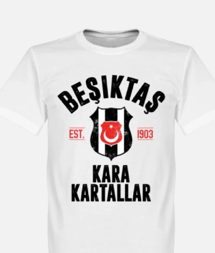 Besiktas Established T Shirt Weiß (1)