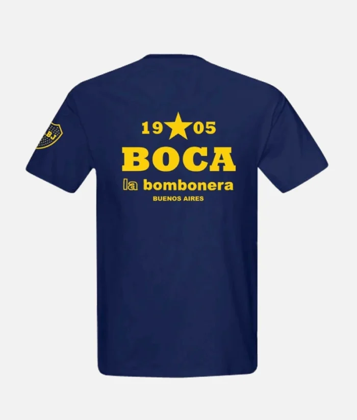 Boca Juniors CABJ 1905 Football Crest T Shirt (1)