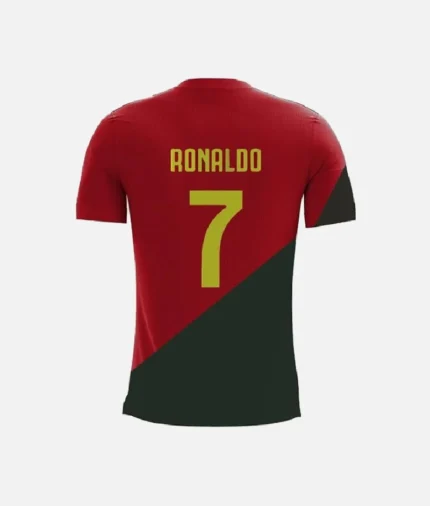 Cristiano Ronaldo 7 T Shirt Rot (1)