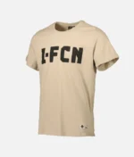 FCN Essentials T Shirt Beige (1)