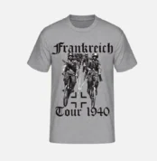 Frankreich Tour 1940 T Shirt Grau (2)
