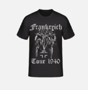 Frankreich Tour 1940 T Shirt Schwarz (2)