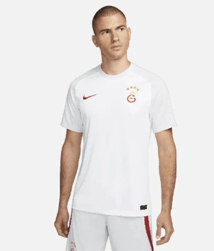 Galatasaray Away Nike Dri Fit T Shirt Weiß (2)