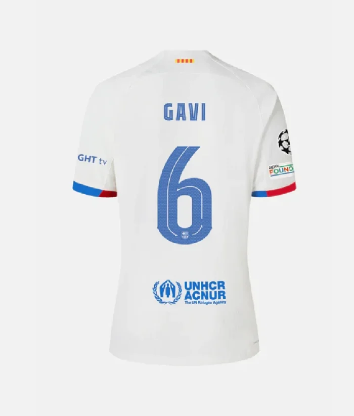 Gavi Heim T Shirt 23 24 Weis (2)