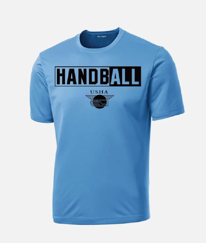 Handball Dri Fit T Shirt Blau (1)