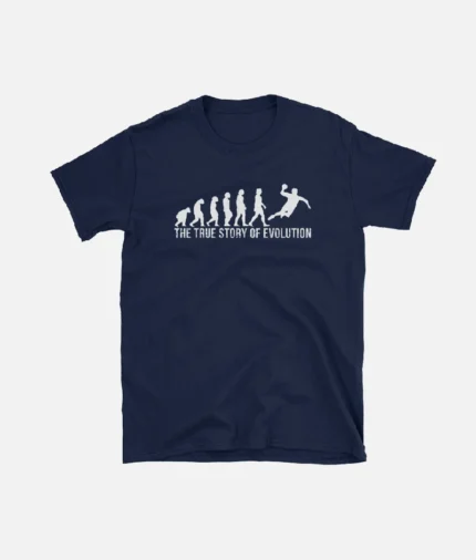 Handball Evolution T Shirt Marine Blau