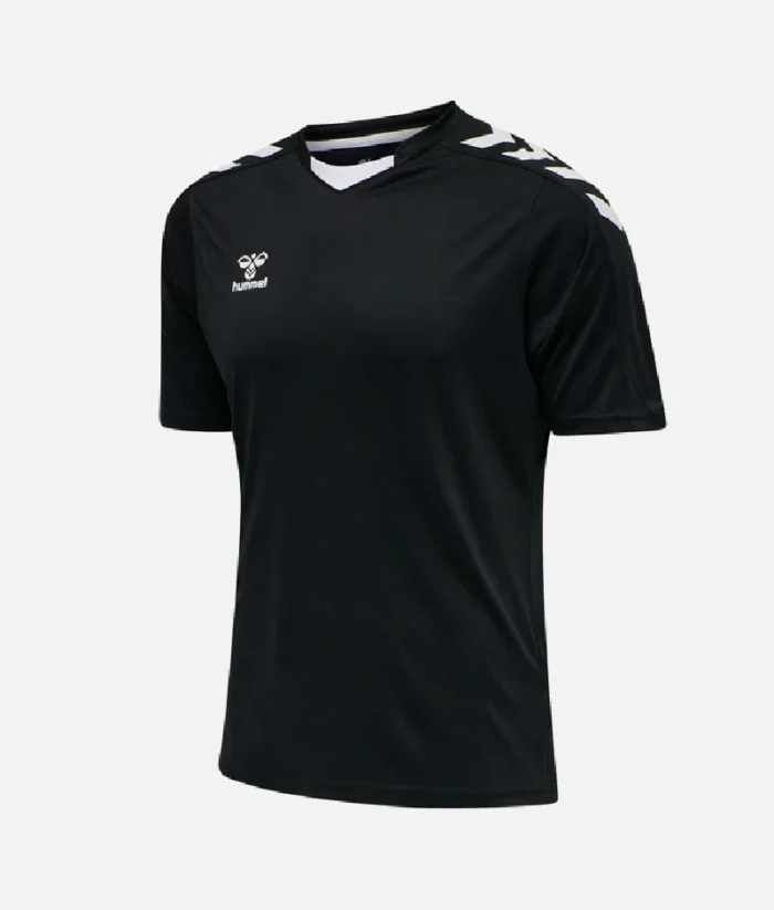 Handball Hummel Core Poly T Shirt Schwarz (2)