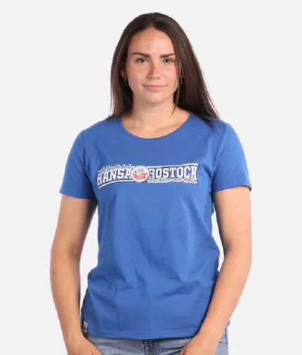 Hansa Damen T Shirt Blau (1)