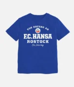 Hansa Rostock Fans T Shirt Blau (2)