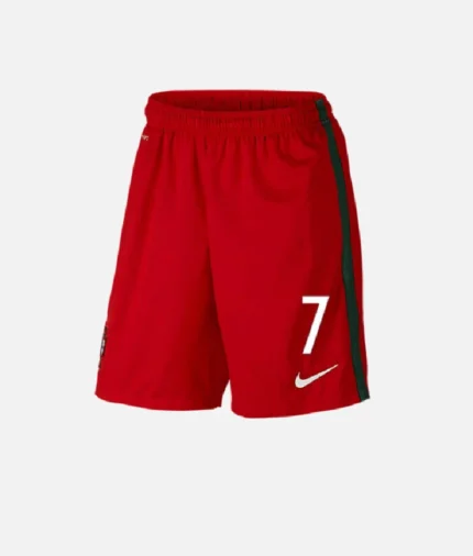 Nike Portugal Cristiano Ronaldo Shorts Rot (2)