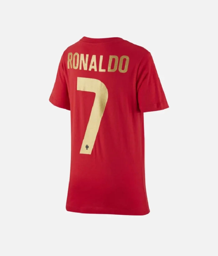 Nike Portugal Cristiano Ronaldo T Shirt Rot (1)