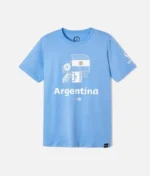 Weltmeisterschaft Argentinien Hell Blau T Shirt (2)