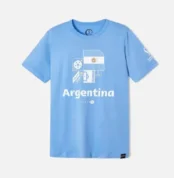Weltmeisterschaft Argentinien Hell Blau T Shirt (2)