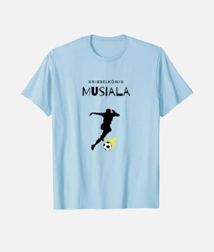 Dribbelkönig Musiala T Shirt Baby Blau (2)