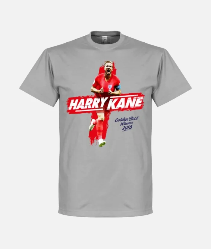Harry Kane Golden Boot T Shirt Grau (2)