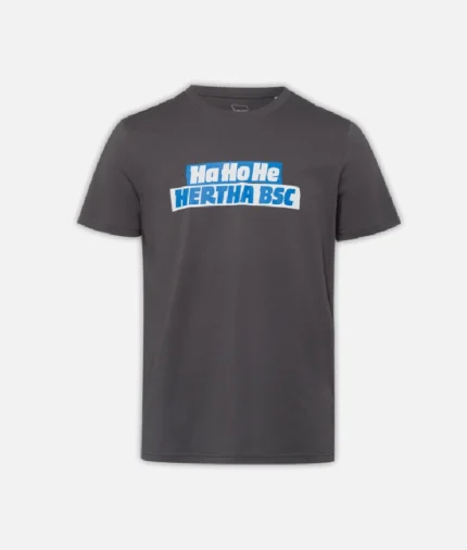 Hertha HaHoHe BSC Tape T Shirt Schwarz (2)