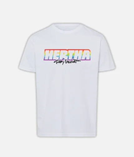 Hertha T Shirt Für Vielfalt Weis (2)