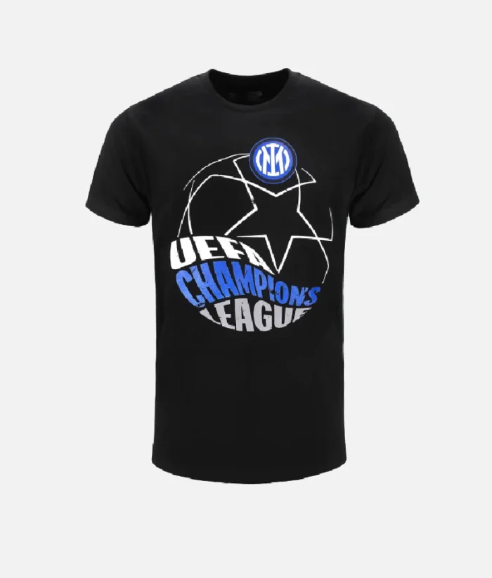 Inter Mailand Champions League T Shirt Schwarz (2)