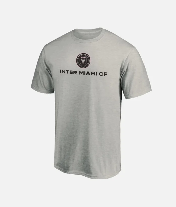 Inter Miami CF Fanatics T Shirt Heather Grau (2)