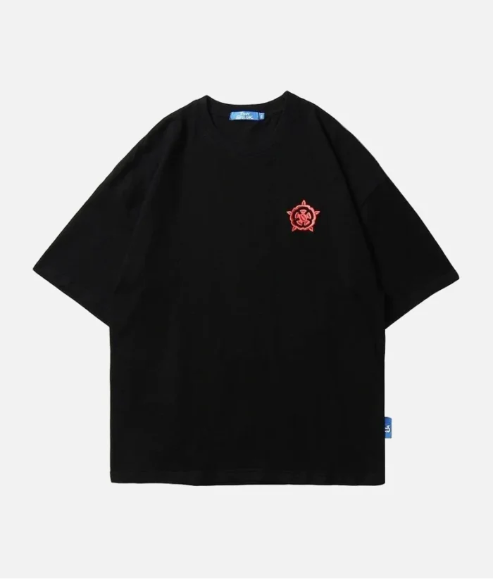 Japan Ästhetisches T Shirt Schwarz (1)