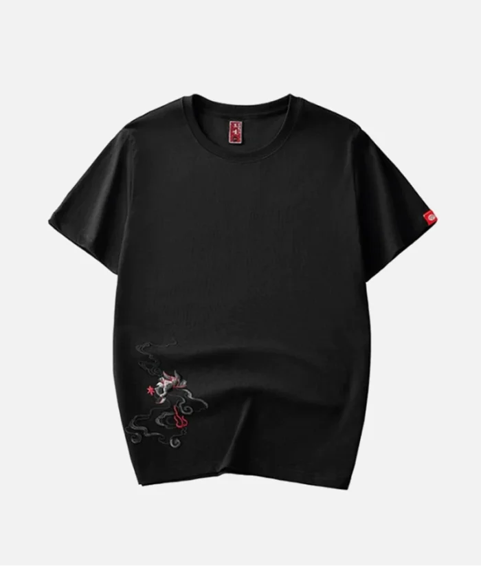 Japan Phoenix T Shirt Schwarz (1)