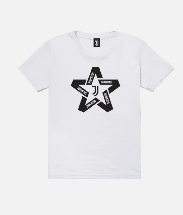 Juventus Star T Shirt Weis (2)
