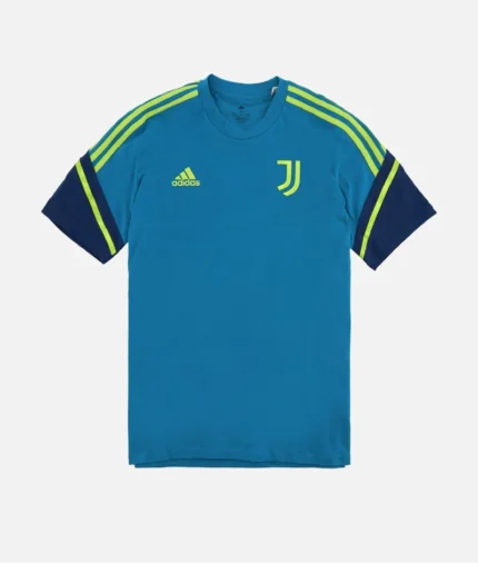 Juventus Türkis Präsentations T Shirt Blau (2)