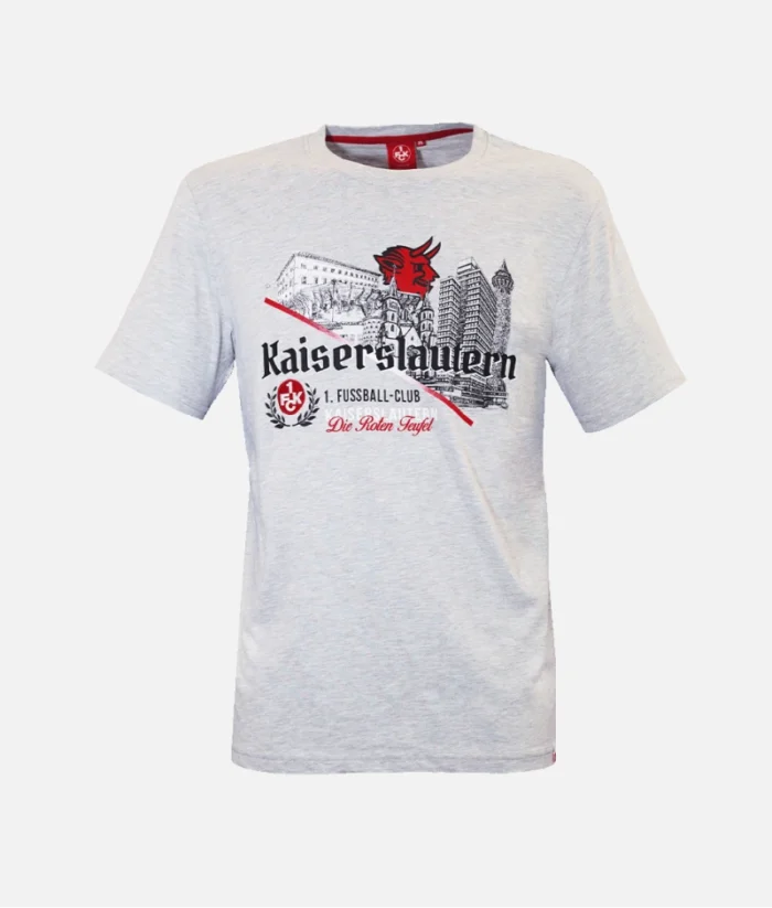 Kaiserslautern Stadt T Shirt Grau (2)