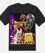 Kobe Bryant 90s Vintage Tee T Shirt Schwarz (2)