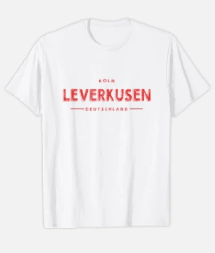 Leverkusen Deutschland T Shirt Weis (2)
