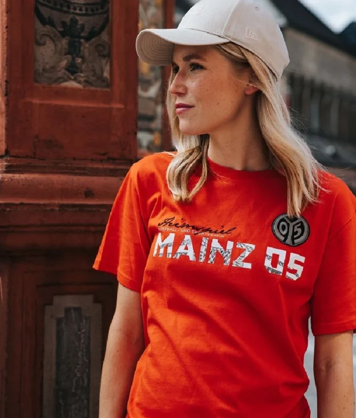Mainz 05 Classic T Shirt Rot (1)