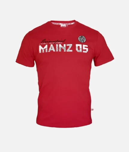 Mainz 05 Classic T Shirt Rot (2)