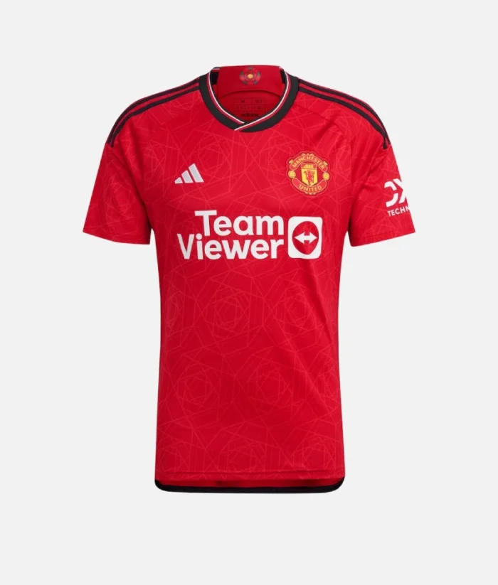 Manchester United Adidas Home T Shirt 2023 24 (2)