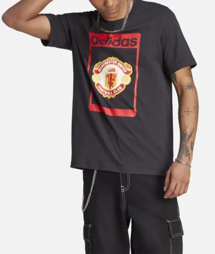 Manchester United X Adidas Originals Club T Shirt (1)