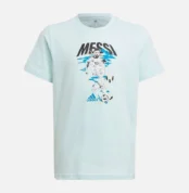 Messi Adidas Performance T Shirt Hell Blau (2)